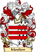 English or Welsh Family Coat of Arms (v.23) for Moulton (Devonshire)
