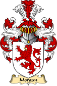 Welsh Family Coat of Arms (v.23) for Morgan (Sir, AP MAREDUDD)