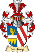 v.23 Coat of Family Arms from Germany for Salzburg