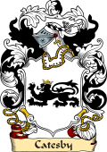 English or Welsh Family Coat of Arms (v.23) for Catesby (Buckinghamshire)