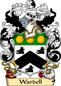 English or Welsh Family Coat of Arms (v.23) for Wardell (Norfolk)