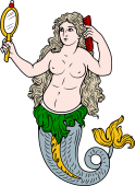 Mermaid with Comb and Mirror