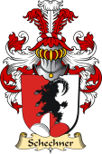 v.23 Coat of Family Arms from Germany for Schechner