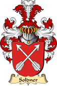 v.23 Coat of Family Arms from Germany for Soldner