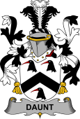 Irish Coat of Arms for Daunt