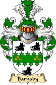English Coat of Arms (v.23) for the family Barnaby