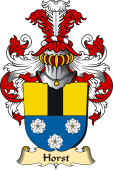 v.23 Coat of Family Arms from Germany for Horst