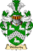 English Coat of Arms (v.23) for the family Wetherby