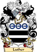 English or Welsh Family Coat of Arms (v.23) for Luther (Essex)