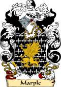 English or Welsh Family Coat of Arms (v.23) for Marple (Bonsal, Derbyshire)