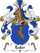 German Wappen Coat of Arms for Euler