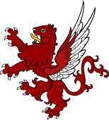 Lion Rampant Winged