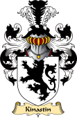 English Coat of Arms (v.23) for the family Kinastin or Kynastin