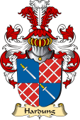 v.23 Coat of Family Arms from Germany for Hardung