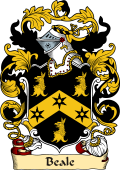 English or Welsh Family Coat of Arms (v.23) for Beale (Kent)