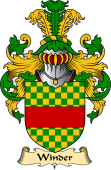 English Coat of Arms (v.23) for the family Winder
