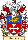 English or Welsh Family Coat of Arms (v.23) for Chancey (Sawbridgeworth, Hertfordshire)