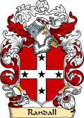 English or Welsh Family Coat of Arms (v.23) for Randall