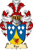 v.23 Coat of Family Arms from Germany for Fier