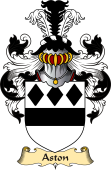 Irish Family Coat of Arms (v.23) for Aston