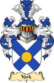 English Coat of Arms (v.23) for the family York (e)