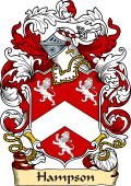 English or Welsh Family Coat of Arms (v.23) for Hampson (Taplow, Bucks)