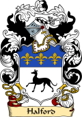 English or Welsh Family Coat of Arms (v.23) for Halford (Westow, Leicestershire)