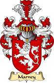 English Coat of Arms (v.23) for the family Marney