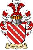 v.23 Coat of Family Arms from Germany for Reisenbach
