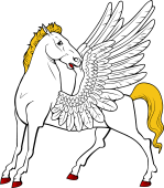 Pegasus Statant Reguardant