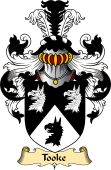 English Coat of Arms (v.23) for the family Took (e)