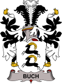 Coat of arms used by the Danish family Buch