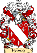 English or Welsh Family Coat of Arms (v.23) for Howard