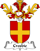 Coat of Arms from Scotland for Crosbie