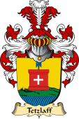 v.23 Coat of Family Arms from Germany for Tetzlaff