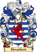 English or Welsh Family Coat of Arms (v.23) for Stratford (Gloucestershire and Warwickshire)