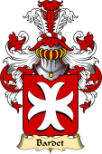 French Family Coat of Arms (v.23) for Bardet