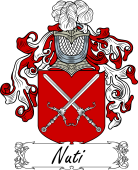 Araldica Italiana Coat of arms used by the Italian family Nuti