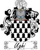 Araldica Italiana Coat of arms used by the Italian family Ughi