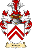 English Coat of Arms (v.23) for the family Moyer