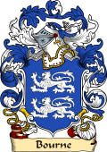 English or Welsh Family Coat of Arms (v.23) for Bourne (London, 1570)