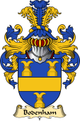 Welsh Family Coat of Arms (v.23) for Bodenham (of Rotherwas, Hereforshire)