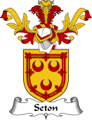 Coat of Arms from Scotland for Seton
