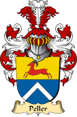 v.23 Coat of Family Arms from Germany for Peller