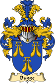 English Coat of Arms (v.23) for the family Bugge or Bugg