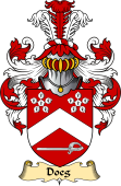 Scottish Family Coat of Arms (v.23) for Doeg