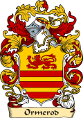 English or Welsh Family Coat of Arms (v.23) for Ormerod (Ormerod, Lancashire)