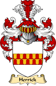 English Coat of Arms (v.23) for the family Herrick