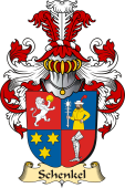 v.23 Coat of Family Arms from Germany for Schenkel
