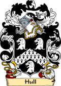 English or Welsh Family Coat of Arms (v.23) for Hull (1616)